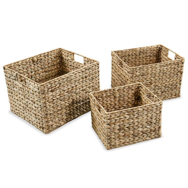 Brambly Cottage 3-tlg. Korb-Set aus Korbgeflecht/Rattan & Bewertungen